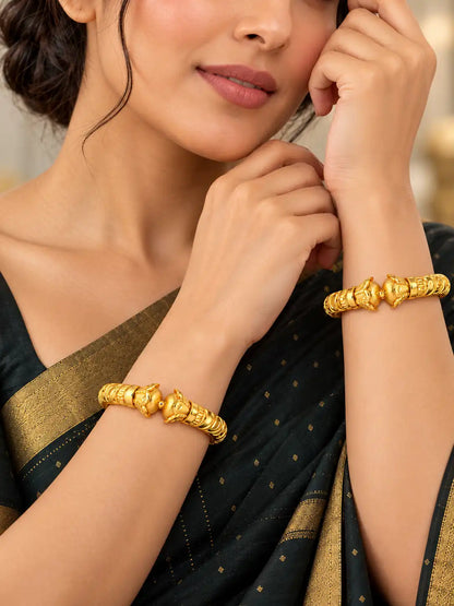 Gold Plated Wedding Luxury Kada