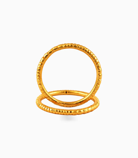 Gold Plated Wedding Barrel Cut Kada