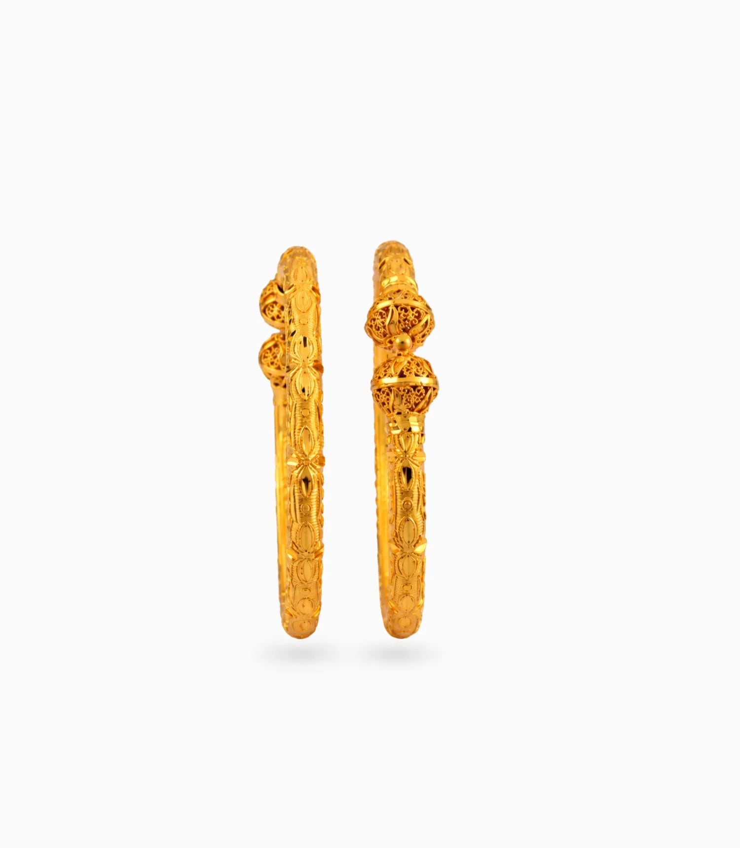 Gold Plated Wedding Filigree Designed Kada