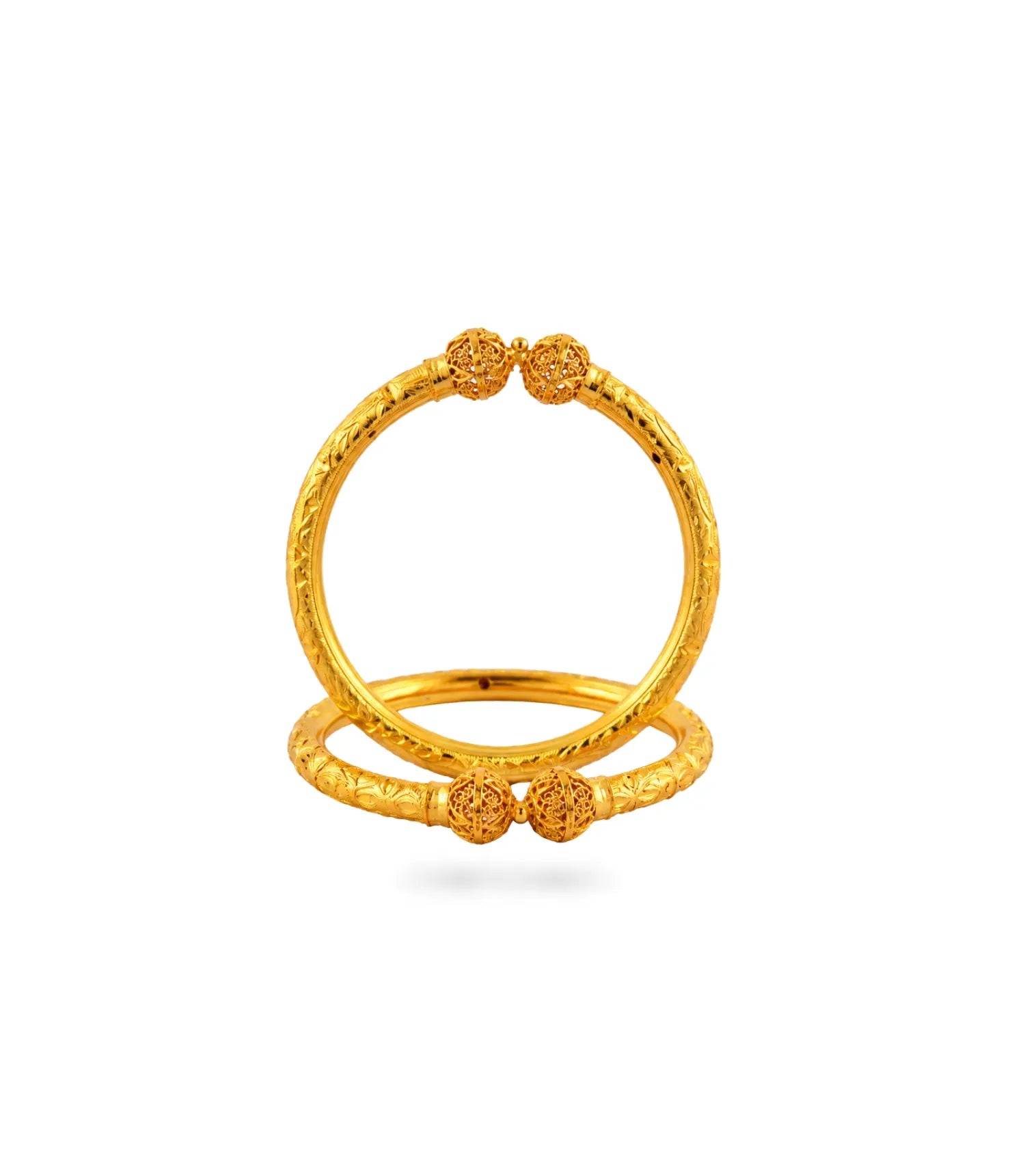 Gold Plated Wedding Filigree Designed Kada