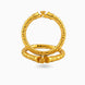 Gold Plated Wedding Floral Medallion Kada