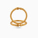 Gold Plated Wedding Hexa Crown Kada