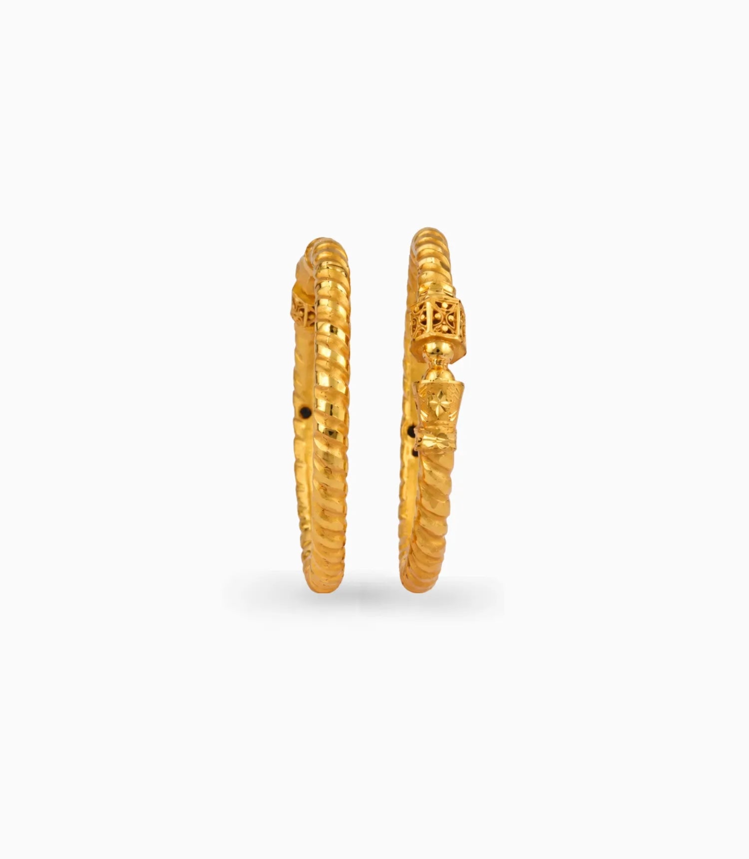 Gold Plated Wedding Hexa Crown Kada