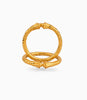 Gold Plated Wedding Chevron Kada