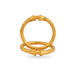 Gold Plated Wedding Chevron Kada