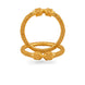 Gold Plated Wedding Hexa Filigree Kada