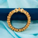 Gold Plated Wedding Rose Designed Single Kada