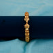 Gold Plated Wedding Rose Designed Single Kada