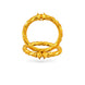 Gold Plated Wedding Twisted Rope Kada