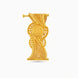 Gold Plated Wedding Temple Coin Single Bangle