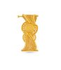 Gold Plated Wedding Temple Coin Single Bangle