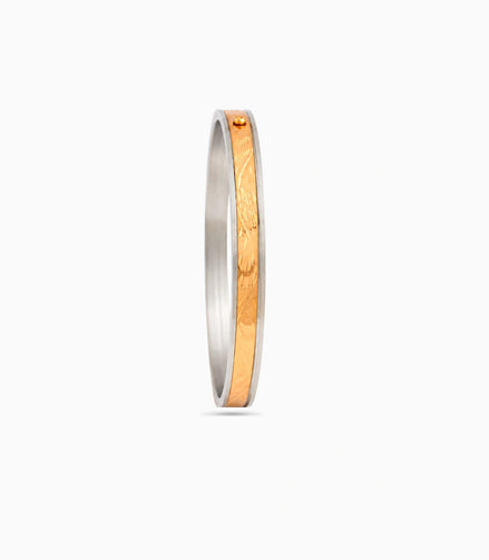 Gold Plated Festive Flex Single Bangle