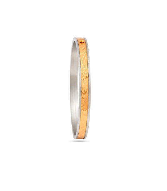 Gold Plated Festive Flex Single Bangle