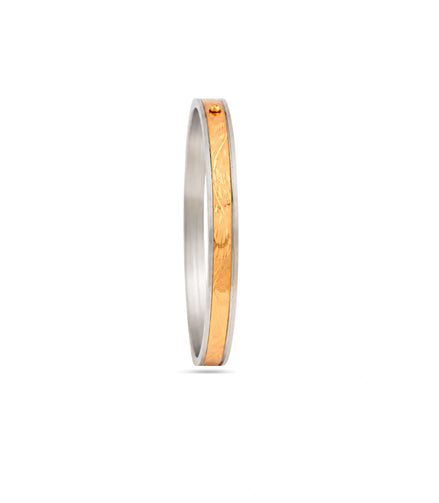 Gold Plated Festive Flex Single Bangle
