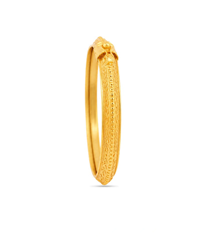 Gold Plated Wedding Openable Kada Single Bangle