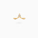 Gold Plated Everyday White AD Finger Ring
