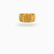 Gold Plated Traditional Square Signet Finger Ring Men
