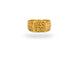 Gold Plated Traditional Square Signet Finger Ring Men