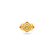 Gold Plated Traditional Eye Shaped Finger Ring