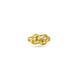 Gold Plated Dual Interlocking Swirl Finger Ring