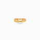 Gold Plated Party Twisted Finger Ring