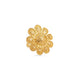 Gold Plated Statement Adjustable Finger Ring
