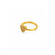 Gold Plated Heart Shaped Finger Ring
