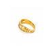 Gold Plated Dual-Row Heart Motif Finger Ring