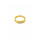 Gold Plated Dual-Row Heart Motif Finger Ring