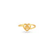 Gold Plated Party Heart Finger Ring