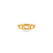 Gold Plated Party Chain Finger Ring