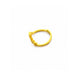 Gold Plated Geo Crest Adjustable Finger Ring