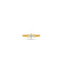 Gold Plated Festive Classic Solitaire Finger Ring