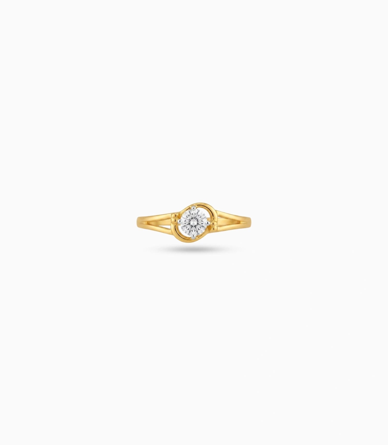 Gold Plated Festive Stylish AD Finger Ring