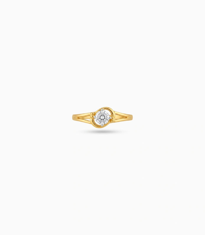 Gold Plated Festive Stylish AD Finger Ring
