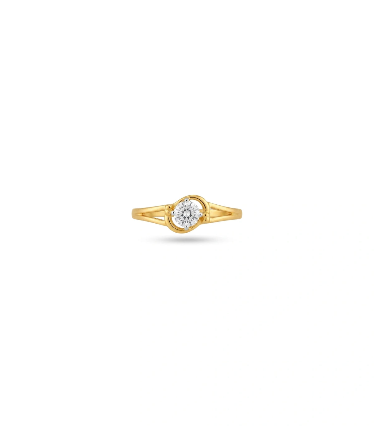 Gold Plated Festive Stylish AD Finger Ring
