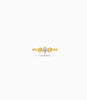 Gold Plated Festive Round AD Finger Ring
