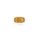 Gold Plated Wedding Square Finger Ring Men