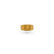 Gold Plated Wedding Square Sankha Finger Ring Men