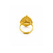 Gold Plated Filigree Statement Adjustable Finger Ring