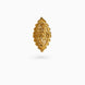 Gold Plated Wedding Oval Floral Finger Ring