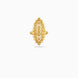 Gold Plated Wedding Oval Bloom Finger Ring