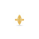 Gold Plated Marquise Filigree Statement Finger Ring