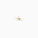 Gold Plated Party Connecting Heart Finger Ring