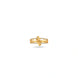 Gold Plated Party Multiple Band Heart Finger Ring
