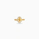 Gold Plated Party Round Heart Finger Ring