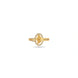 Gold Plated Party Round Heart Finger Ring