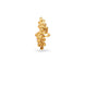 Gold Plated Party Leaves Finger Ring