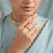 Gold Plated Adjustable Infinity AD Finger Ring