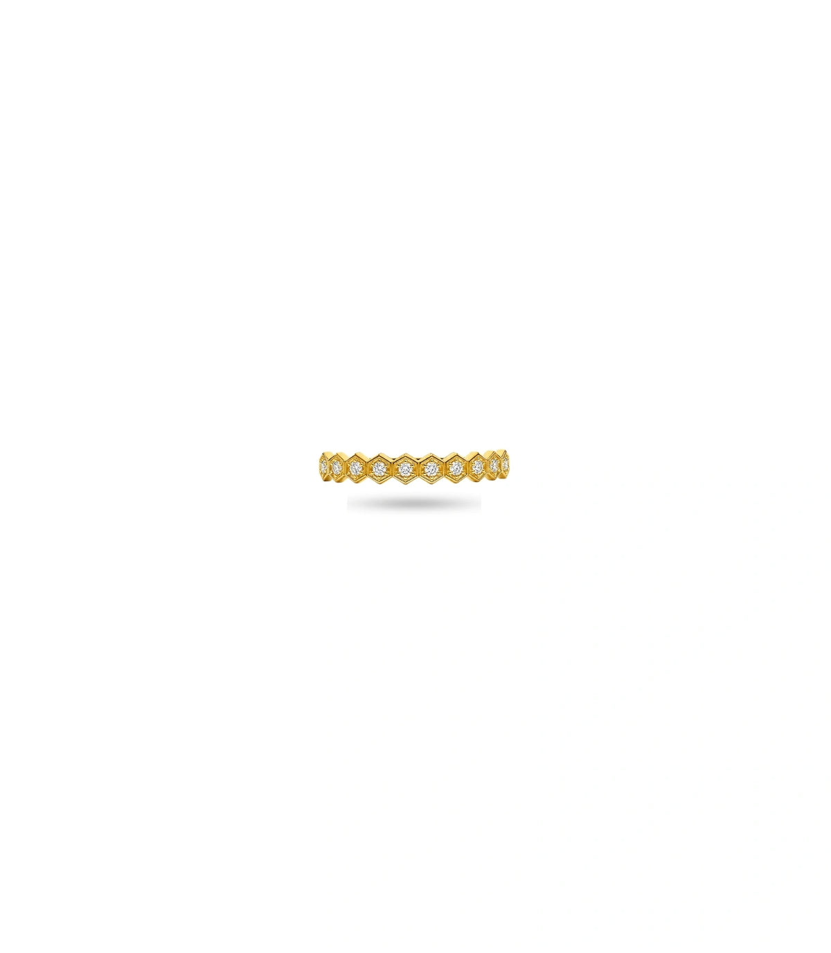 Gold Plated Everyday Minimal AD Finger Ring
